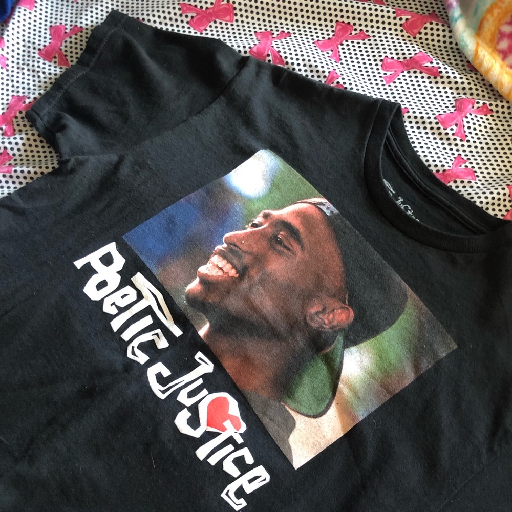 Tupac "Poetic Justice" Short Sleeve TShirt(Unisex)